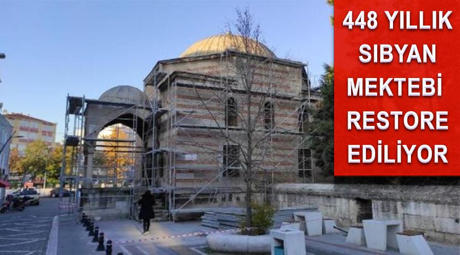 448 yıllık Sıbyan Mektebi restore ediliyor