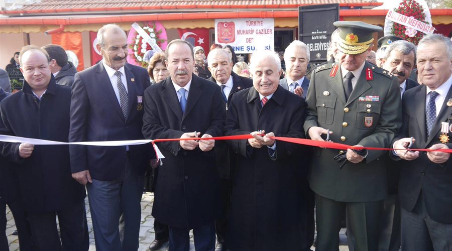 Muharip Gaziler Edirne Şubesi açıldı 