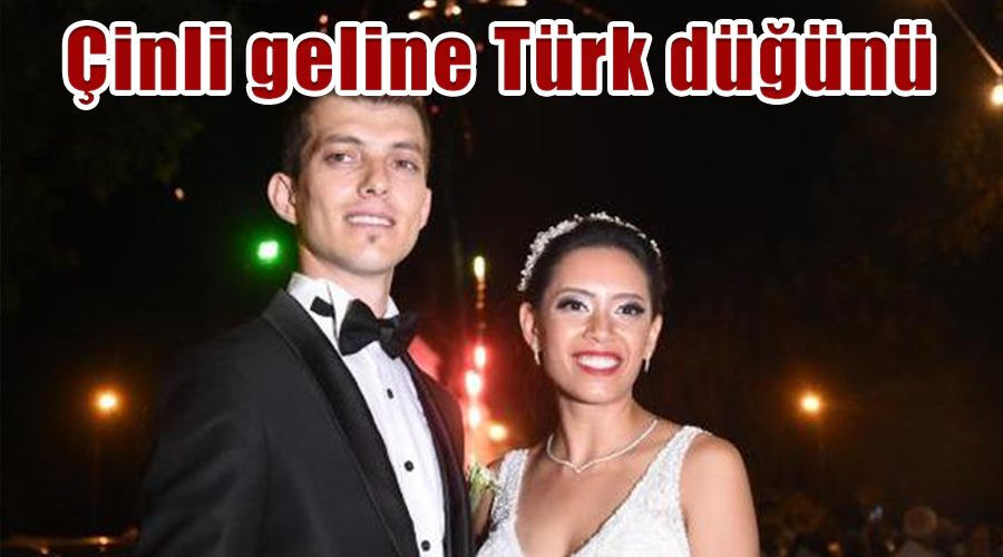 Çinli geline Türk düğünü
