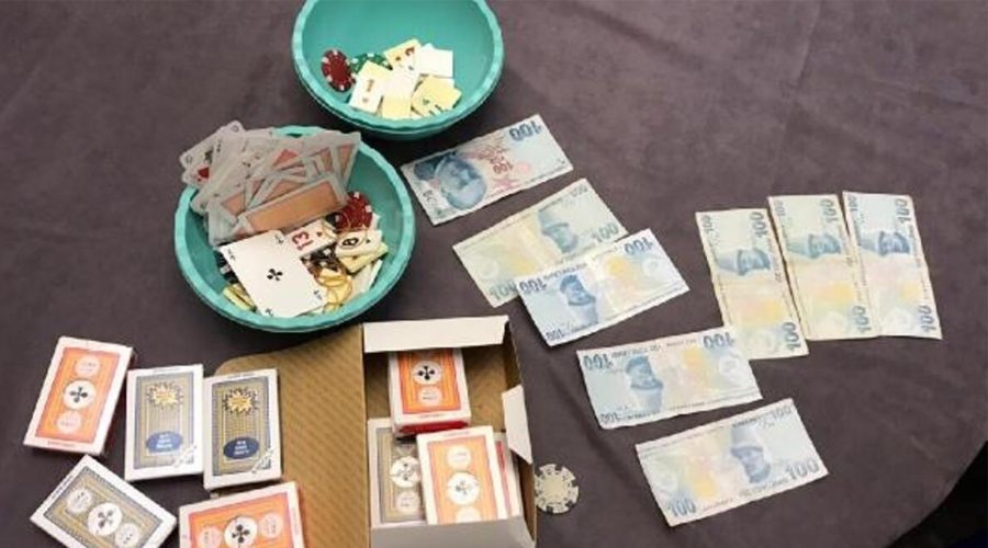 Çerkezköy polisinden kumar baskını