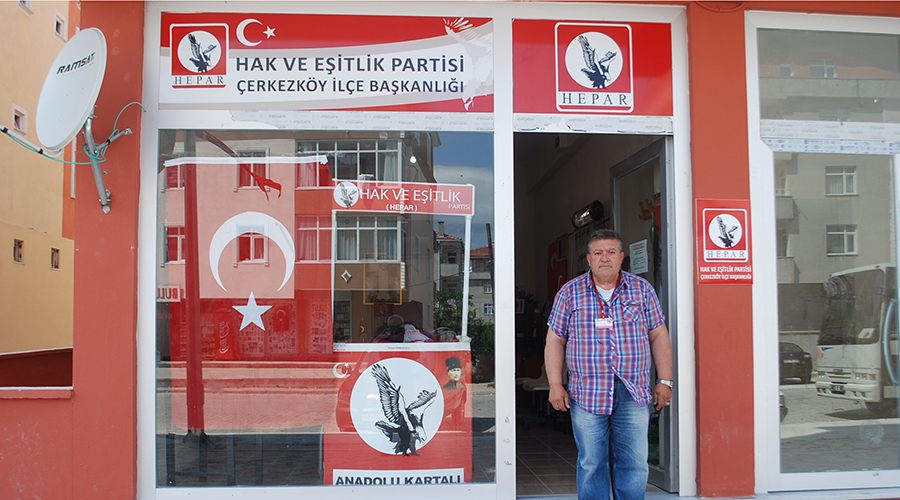HEPAR Çerkezköy İlçe Başkanlığı yer değiştirdi