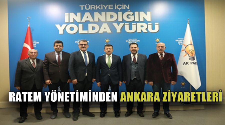 RATEM yönetiminden Ankara ziyaretleri