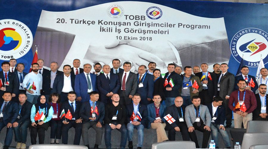 Çorlu TSO Türkçe Konuşan Girişimciler ile bir araya geldi