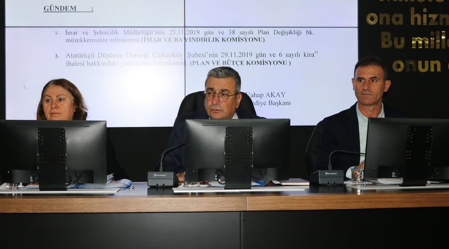 Çerkezköy Meclisi yılın son toplantısını yaptı